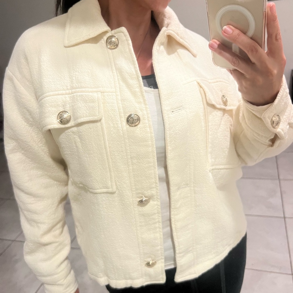 ZARA STYLISH WARM BOMBER JACKET